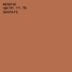 #B56F4E - Santa Fe Color Image
